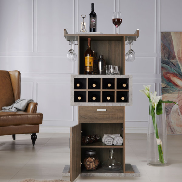 17 Stories Holstein Bar with Wine Storage & Reviews Wayfair.co.uk
